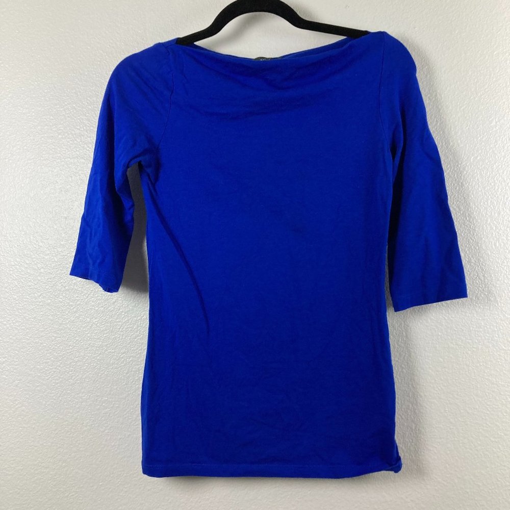 3/$20 WIlli Smith Boat Neck Top Size S
